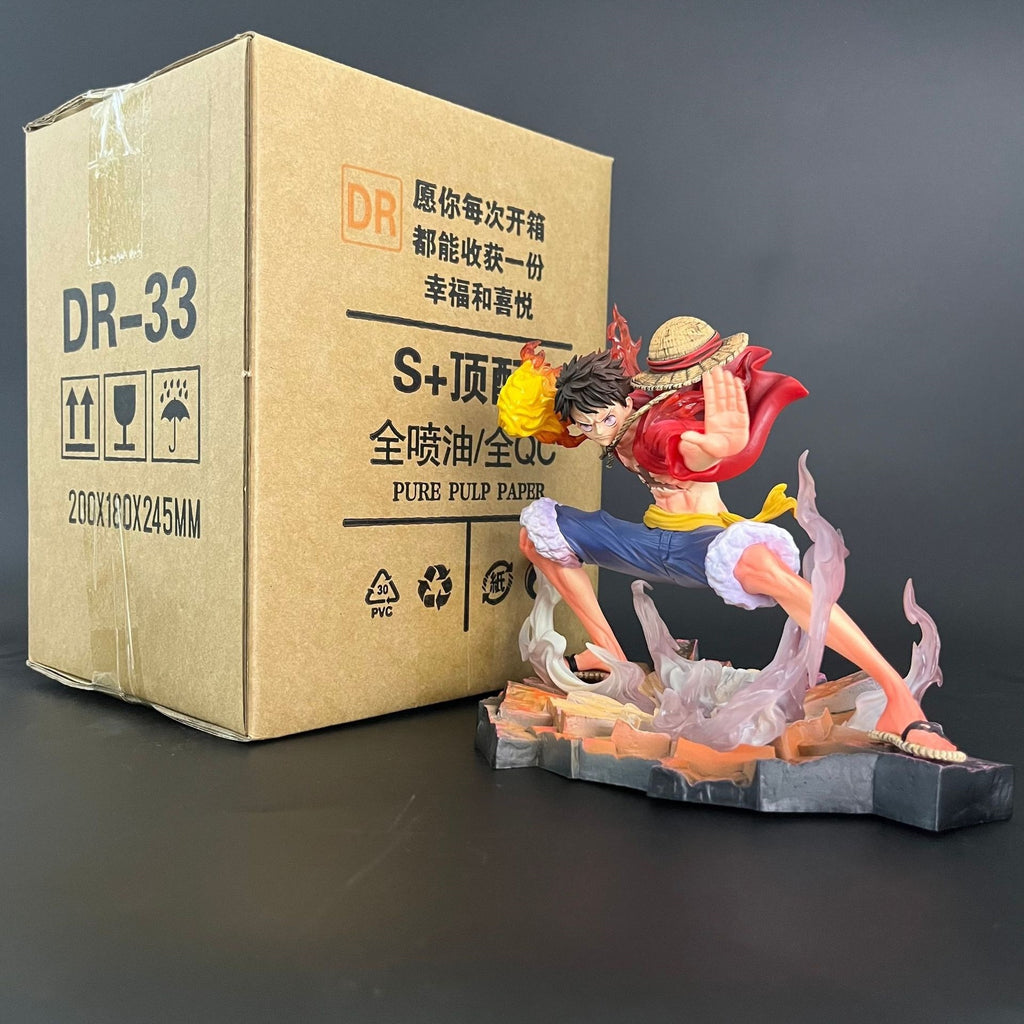 One Piece Luffy Red Hawk