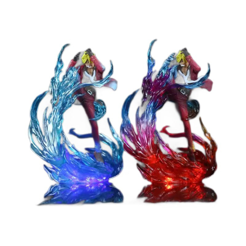 One Piece Sanji demon foot luminous