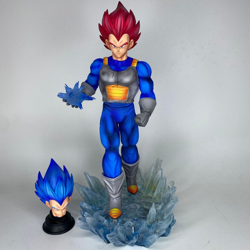 Dragon Ball Super Saiyan Ultra Blue and God Vegeta Double.Headed