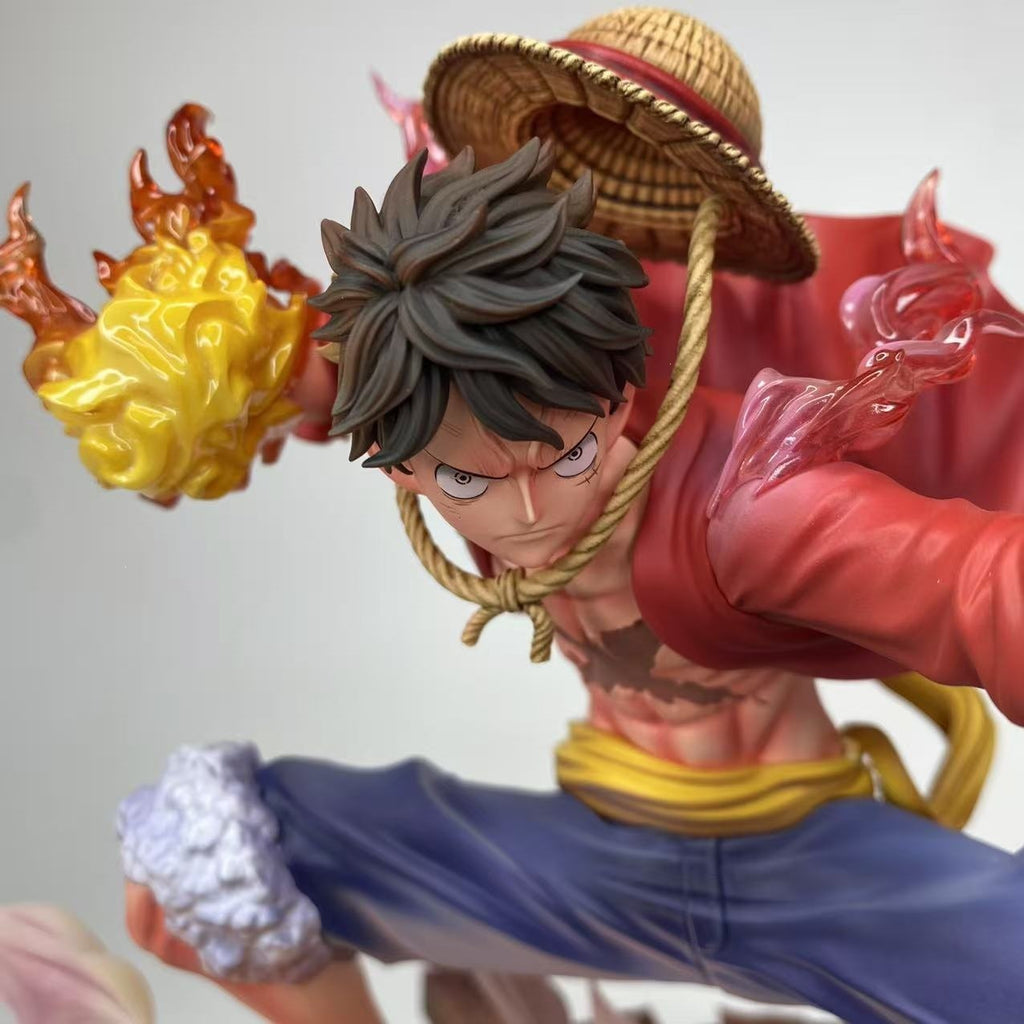 One Piece Luffy Red Hawk