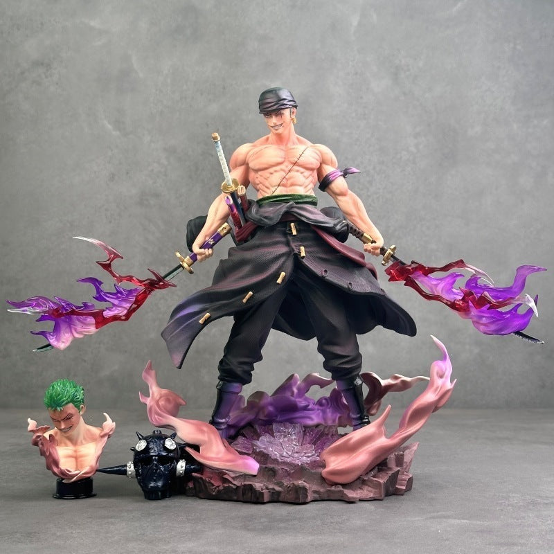 One Piece Wano Zoro King of Hell Double-face