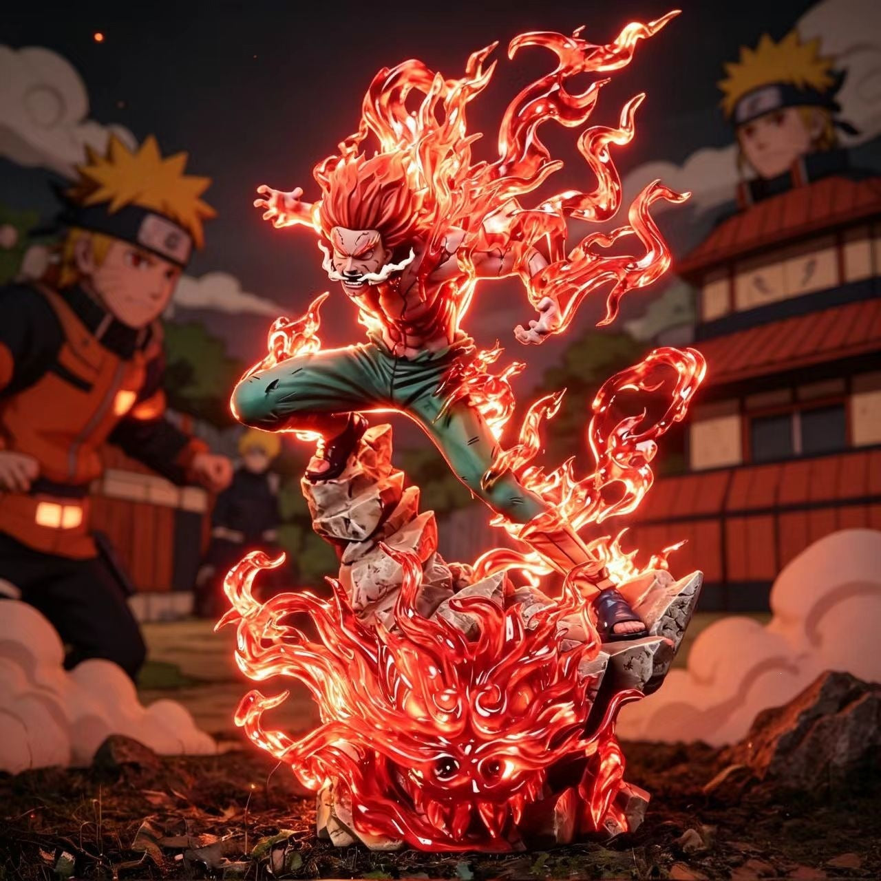 Naruto Might Guy Eighth Gate Glowing Edition