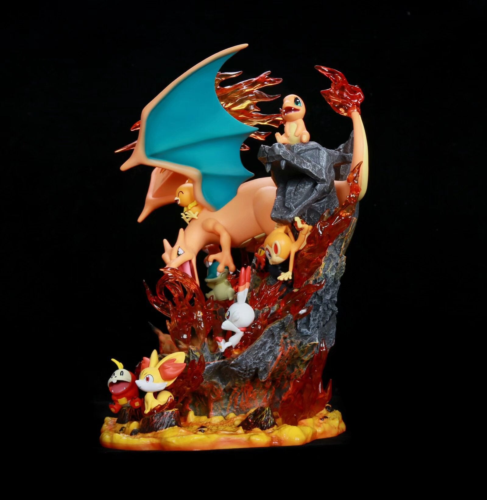 Pokemon GK Fire Family Type Glowing Edition