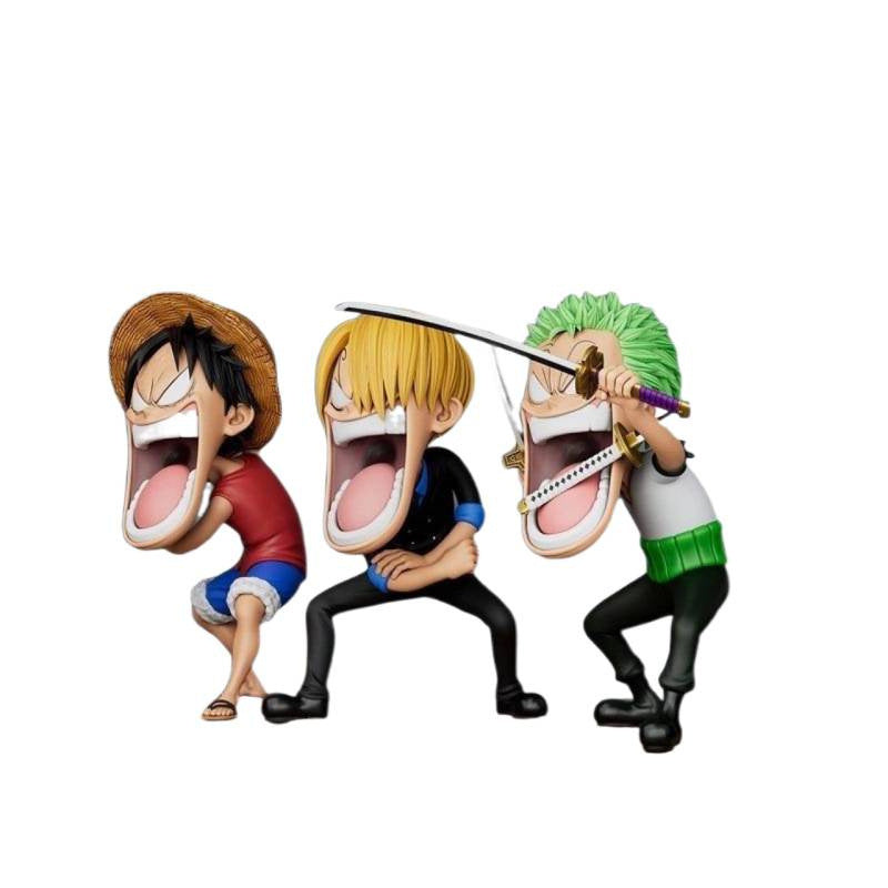 One Piece Luffy Sanji Zoro The Hungry Trio