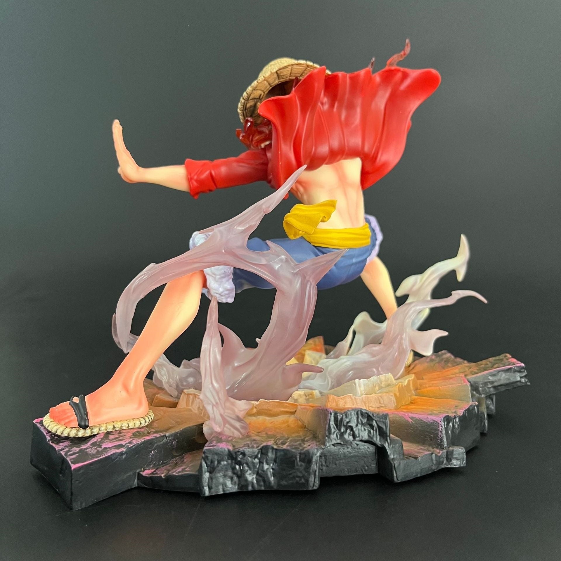 One Piece Luffy Red Hawk