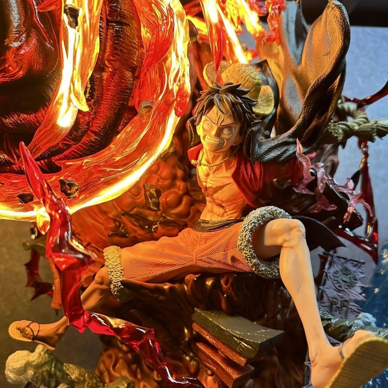 One Piece Monkey D. Luffy Gear 3 Red Hawk