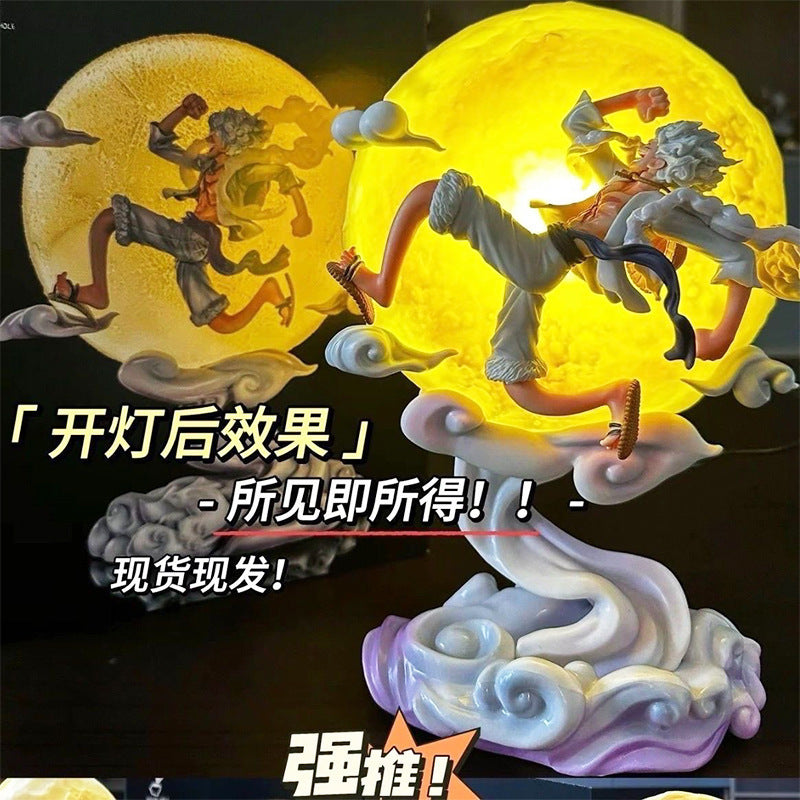 One Piece Moon Running Nika Luffy Glowing Edition