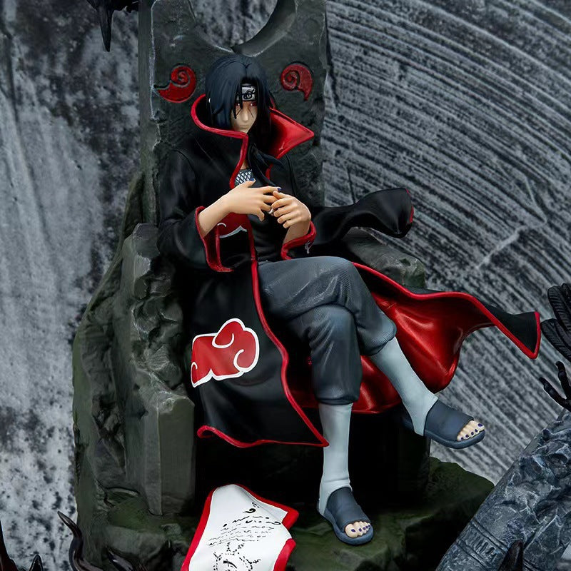 Naruto Itachi Uchiha throne weasels
