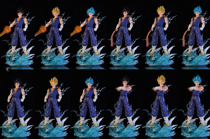 Dragon Ball Vegito Super Saiyan Three-Headed