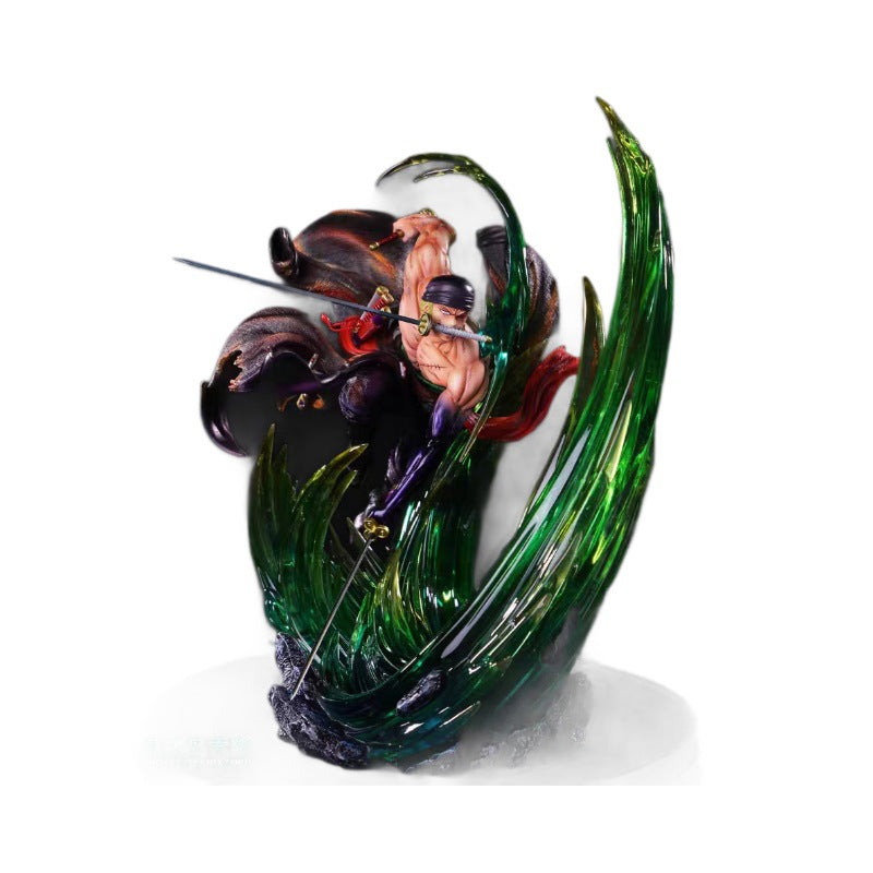 One Piece Zoro Luminous fluorescent Oni no shima flowing cherry blossom