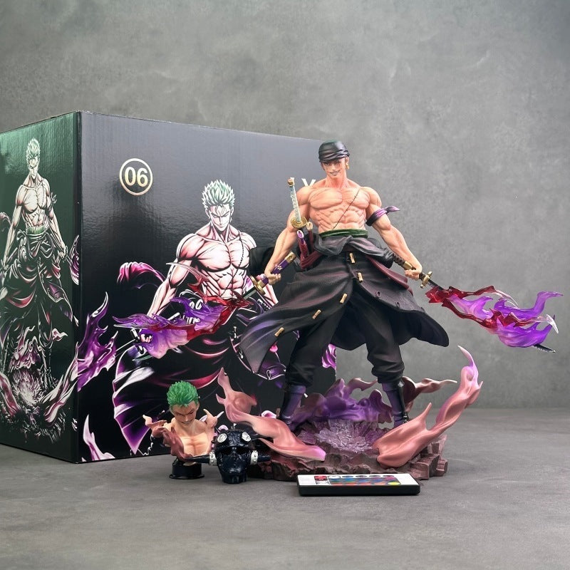 One Piece Wano Zoro King of Hell Double-face
