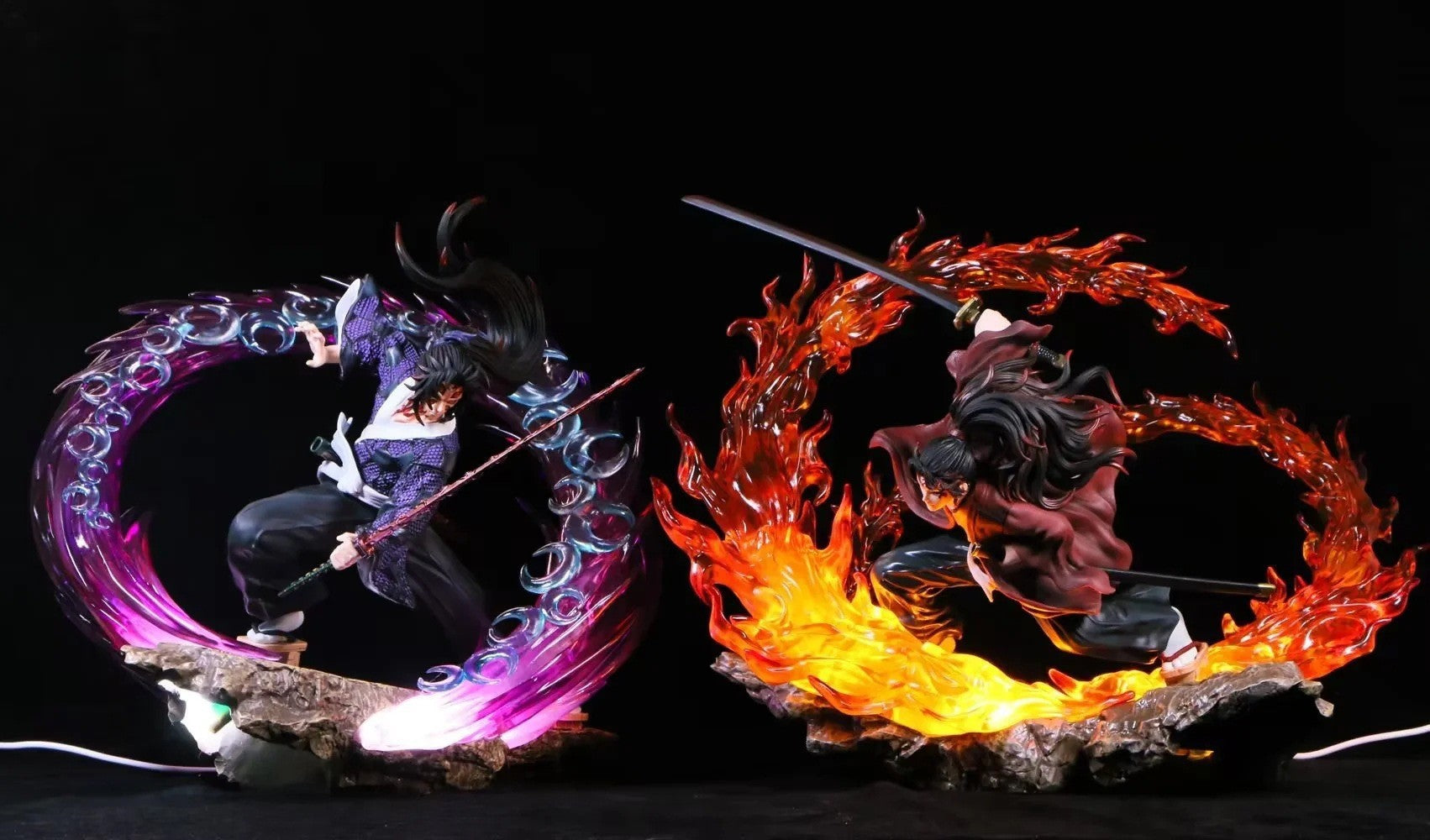 Demon Slayer Kokushibo and Yoriichi Glowing Edition