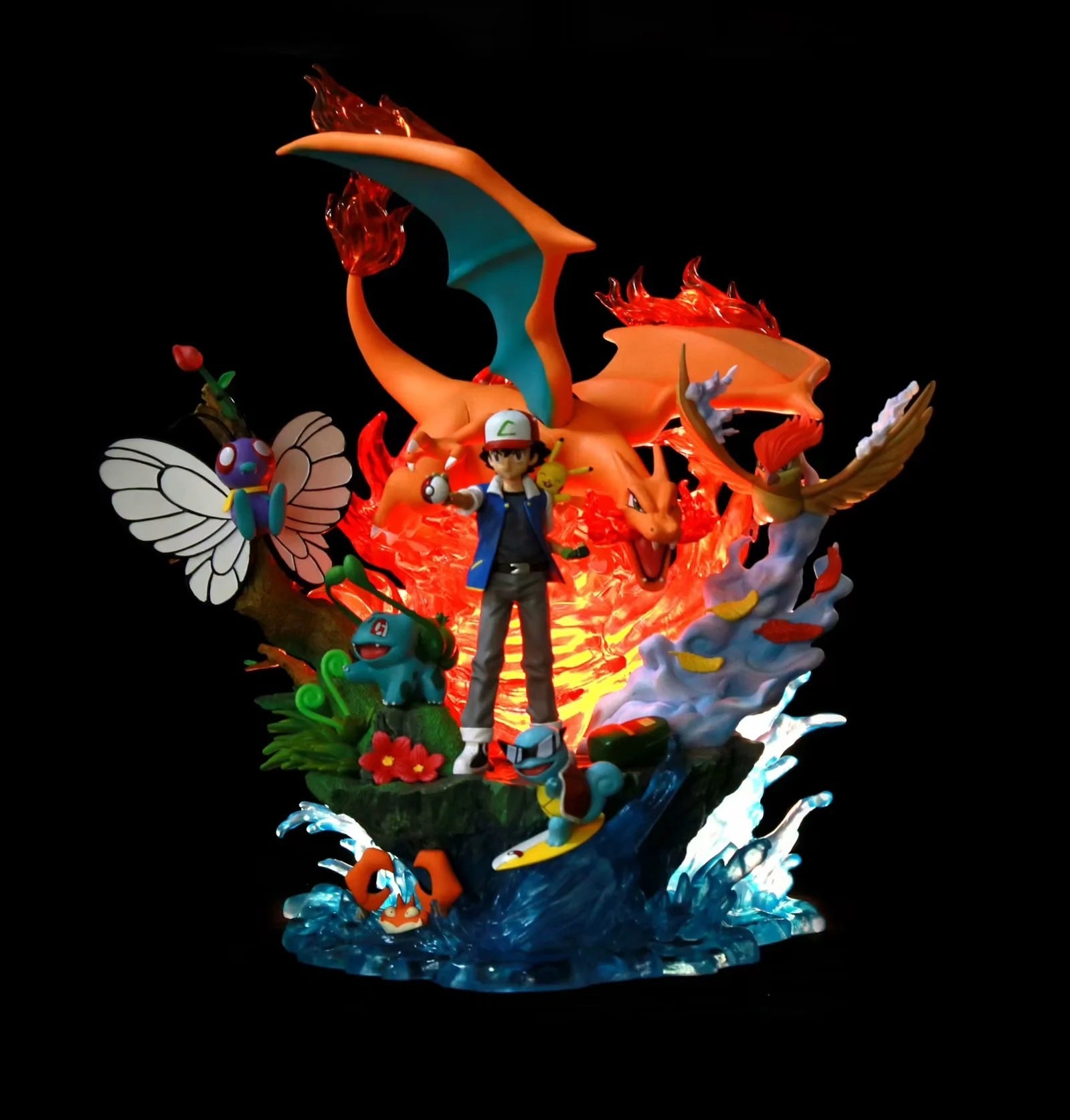 Pokemon GK Ash Family Glowing Edition