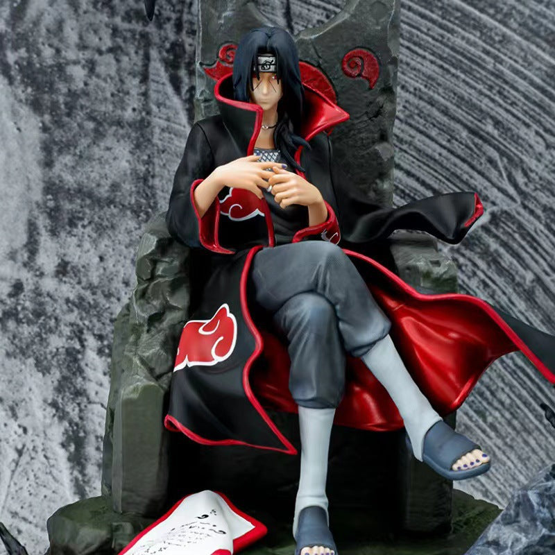 Naruto Itachi Uchiha throne weasels