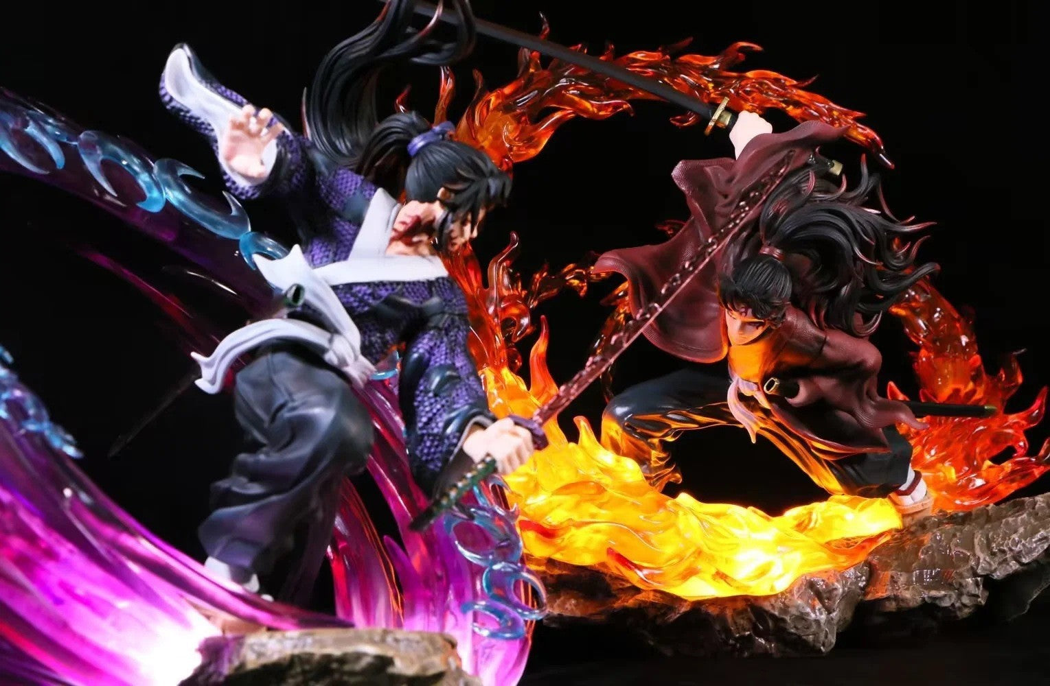 Demon Slayer Kokushibo and Yoriichi Glowing Edition