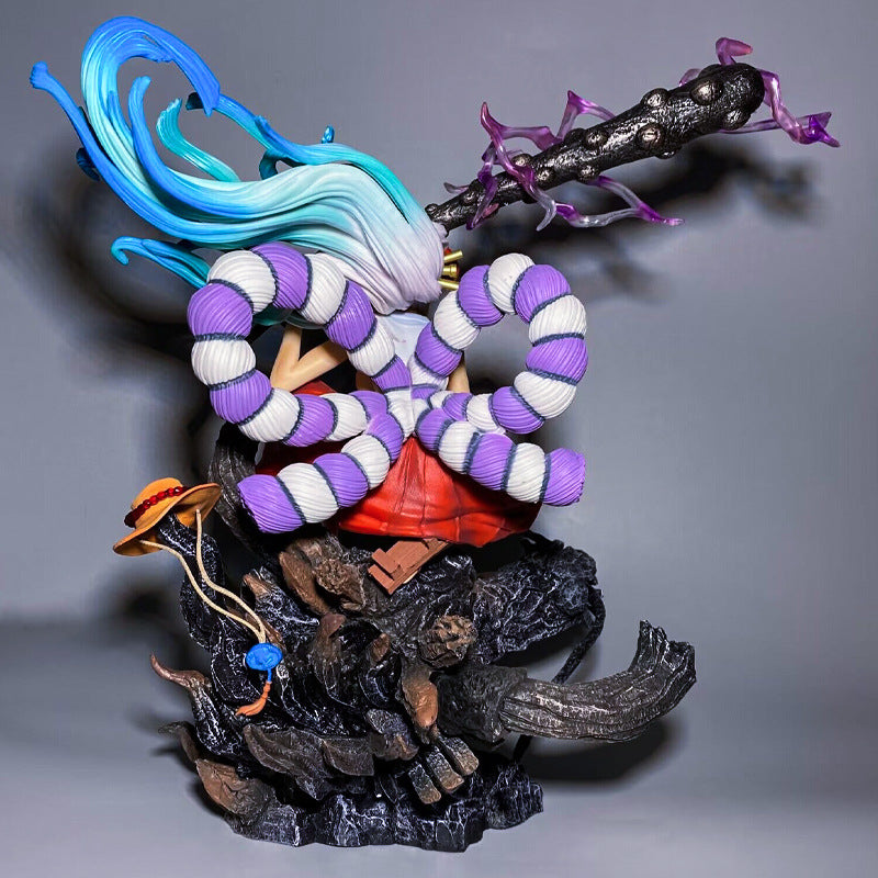 One Piece Yamato on a dragon head