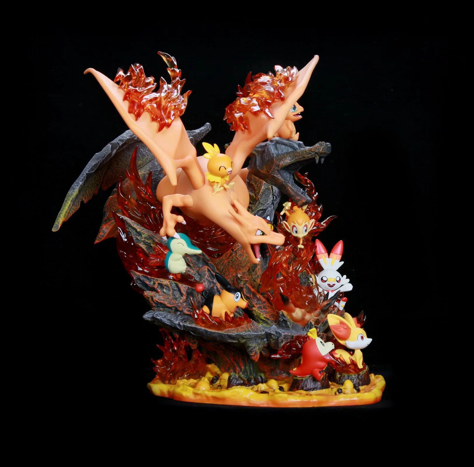 Pokemon GK Fire Family Type Glowing Edition