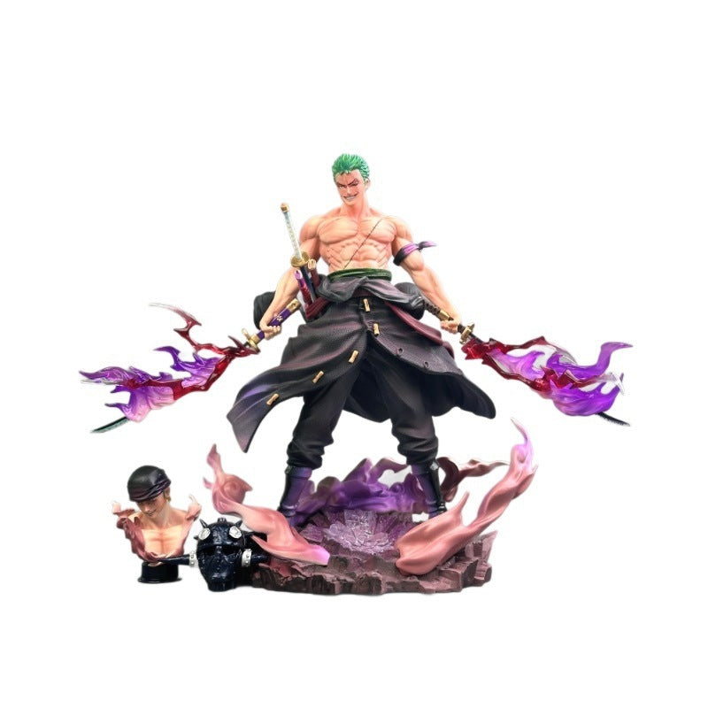 One Piece Wano Zoro King of Hell Double-face