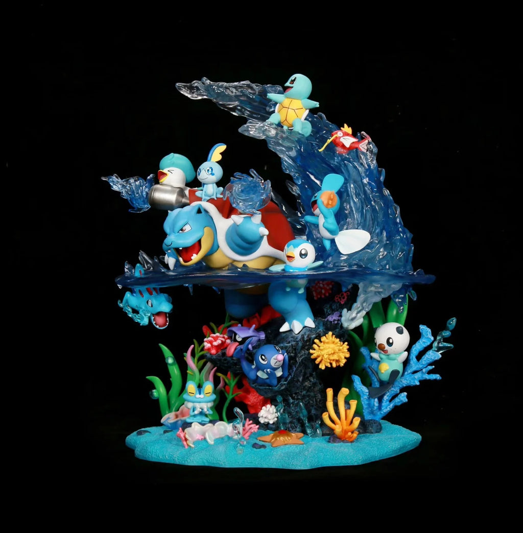 Pokemon GK Water Family Type Glowing Edition