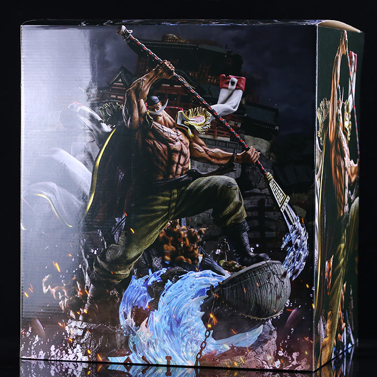 Factory direct One Piece figure Anime figure model toy wholesale glowing pvc jm whitebeard hands