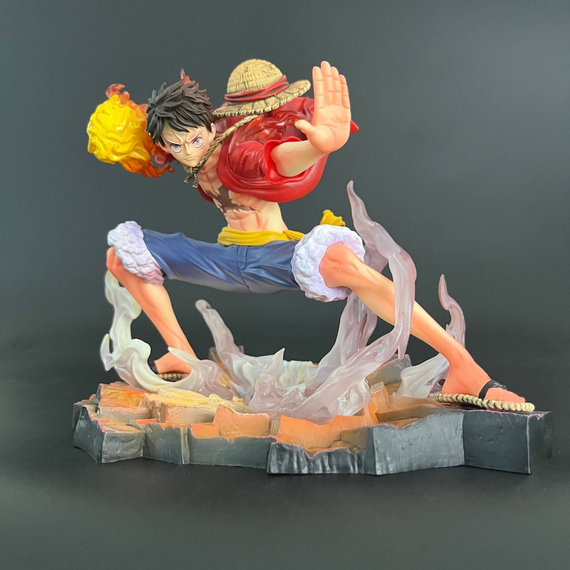 One Piece Luffy Red Hawk