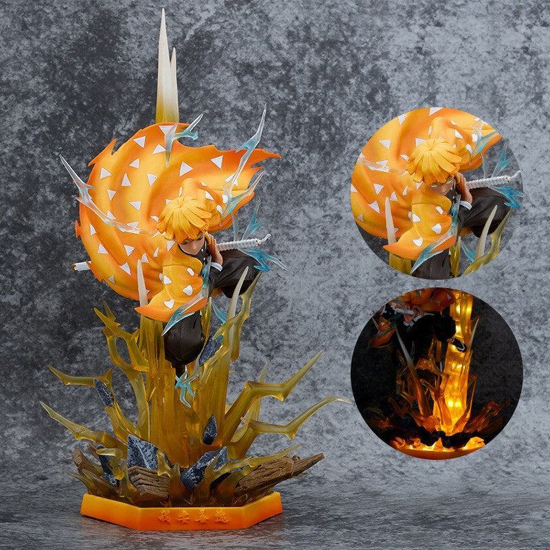 Demon Slayer Zenitsu First Form Thunder Breath Glowing Edition