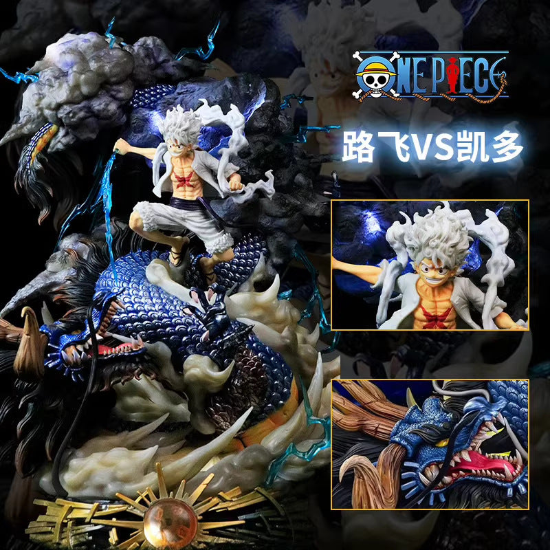One Piece Nika Luffy VS Dragon kaido