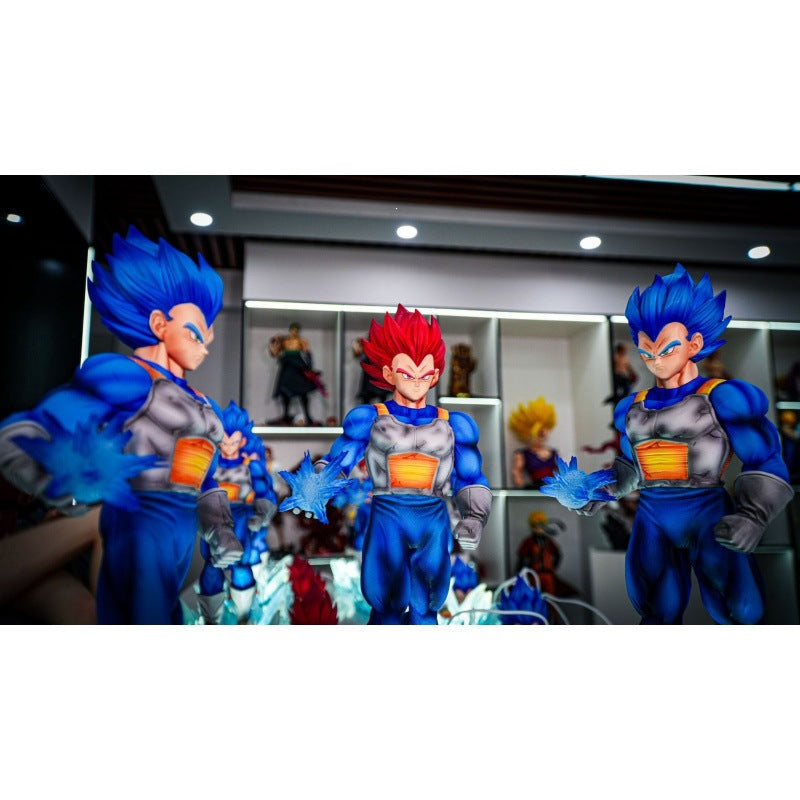 Dragon Ball Super Saiyan Ultra Blue and God Vegeta Double.Headed
