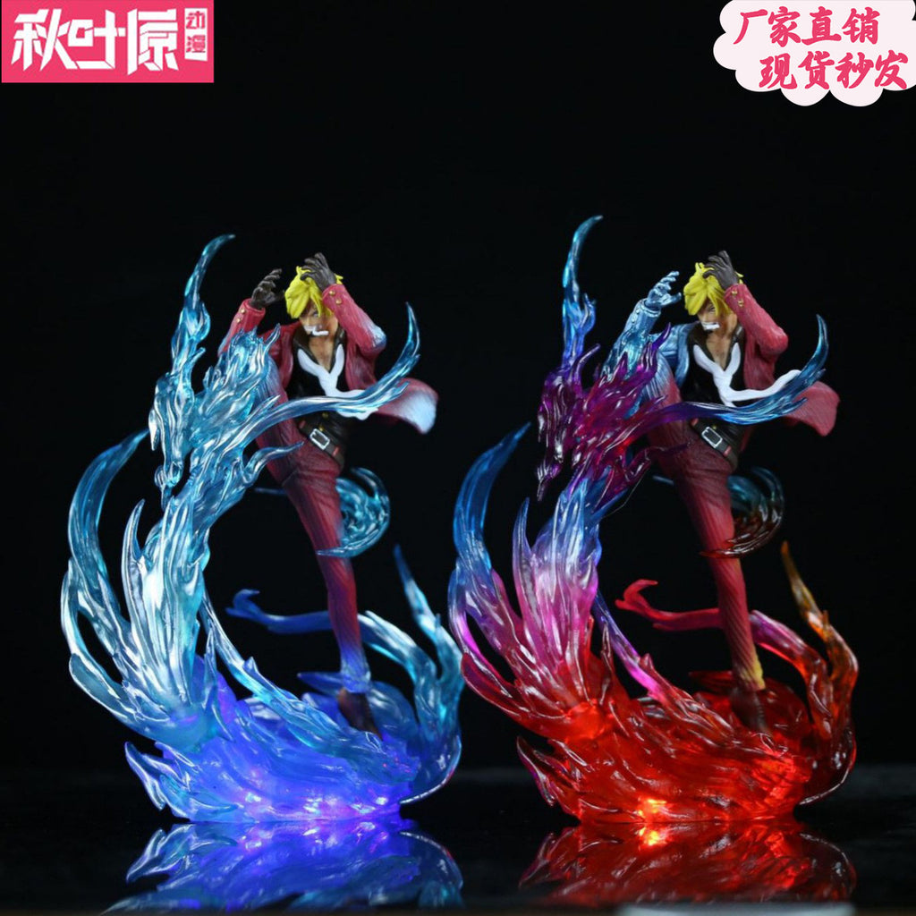One Piece Sanji demon foot luminous