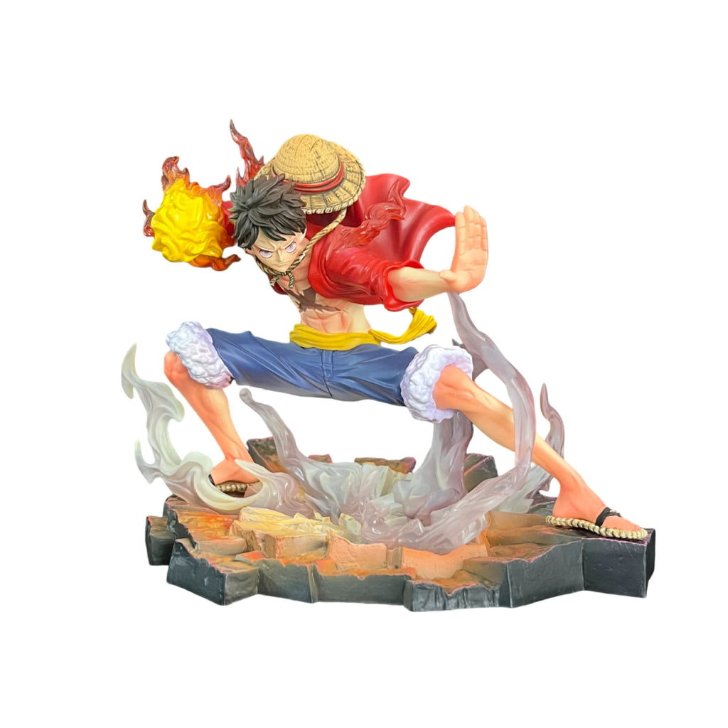 One Piece Luffy Red Hawk