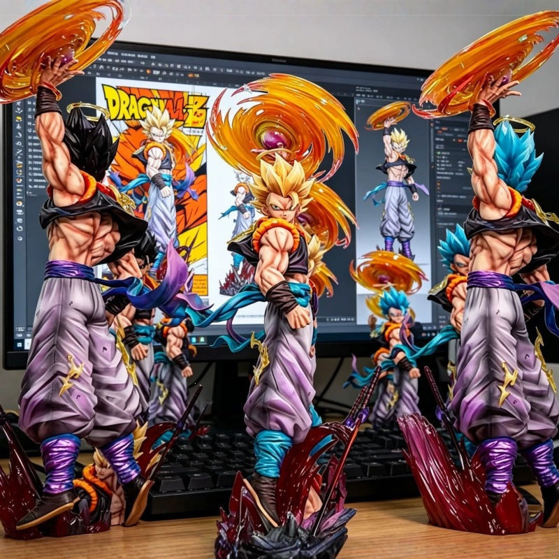 Dragon Ball Gogeta Three-Headed Super Saiyan