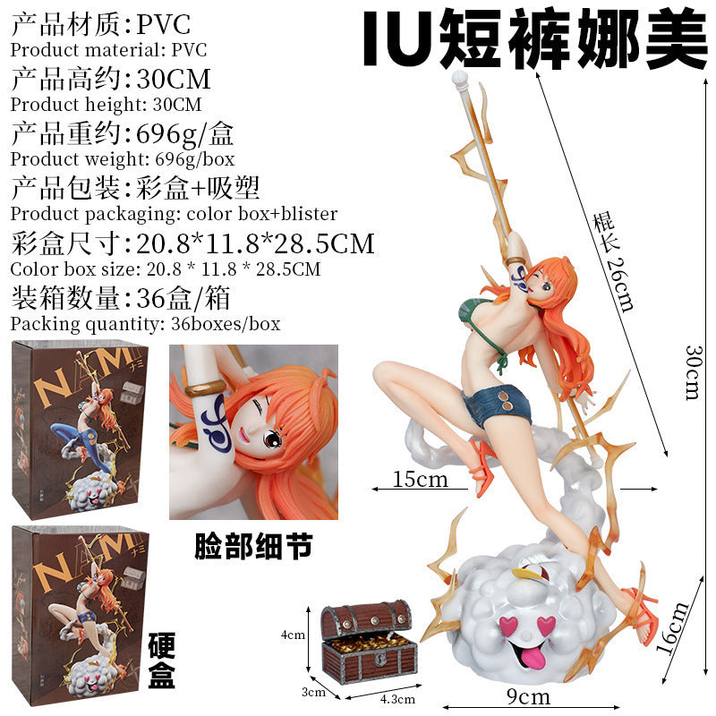 One Piece Nami Zeus weather stick