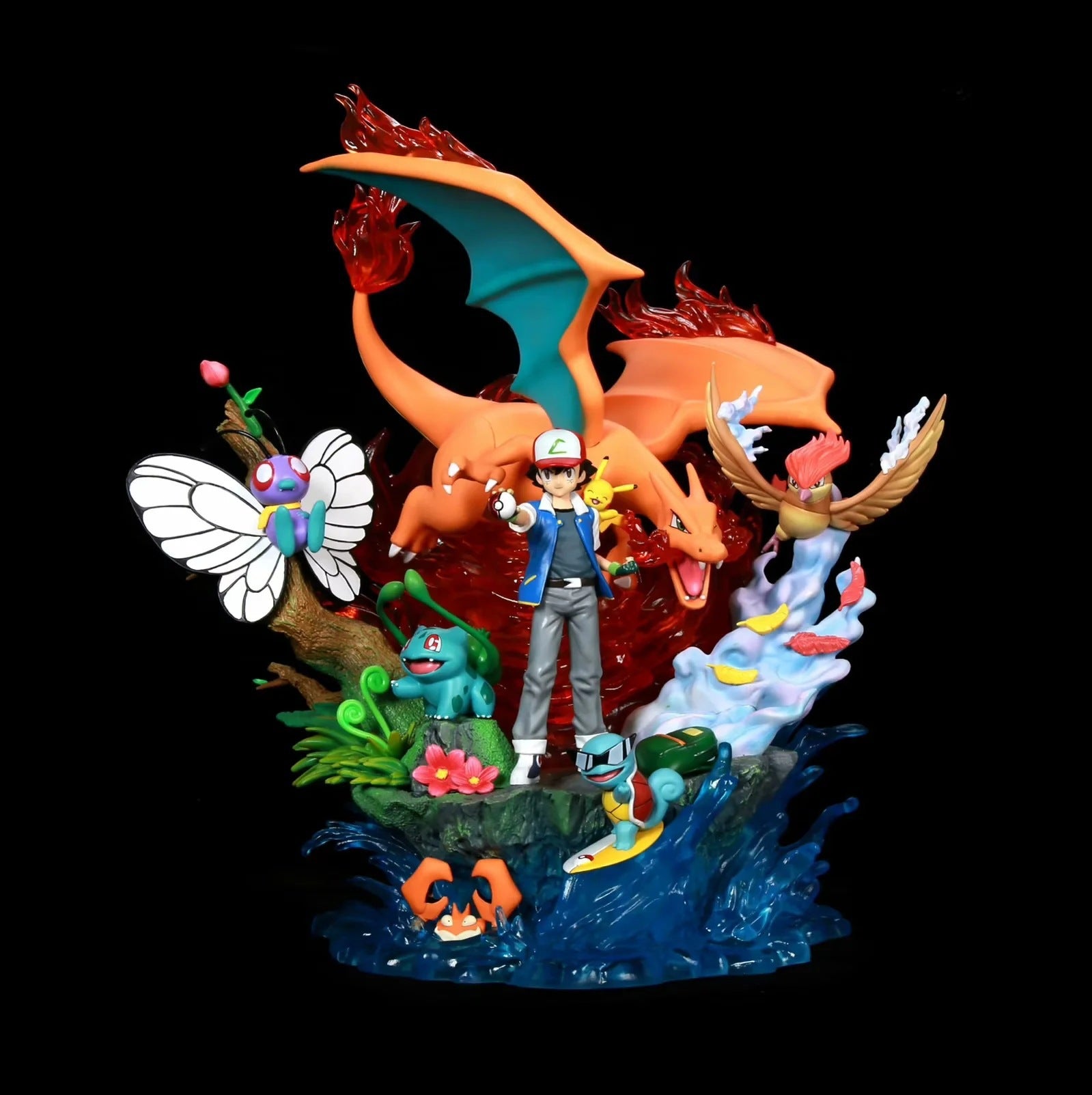 Pokemon GK Ash Family Glowing Edition