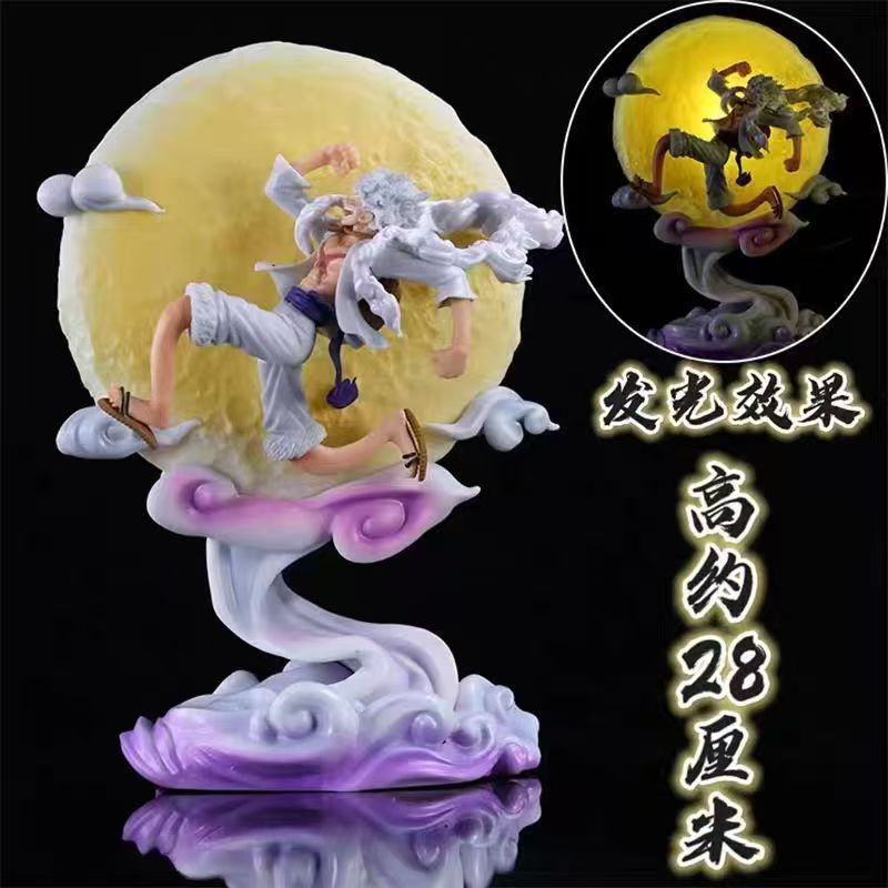 One Piece Moon Running Nika Luffy Glowing Edition