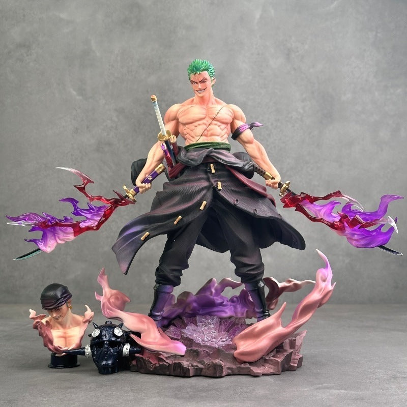 One Piece Wano Zoro King of Hell Double-face