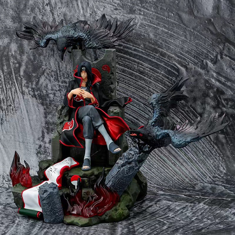 Naruto Itachi Uchiha throne weasels