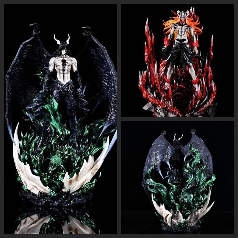 Bleach Ichigo Kurosaki Hollow forn and Ulquiora Wing Form