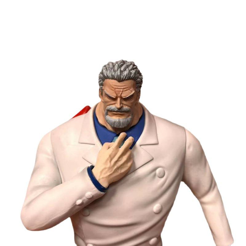One Piece Garp Vice Admiral three-headed