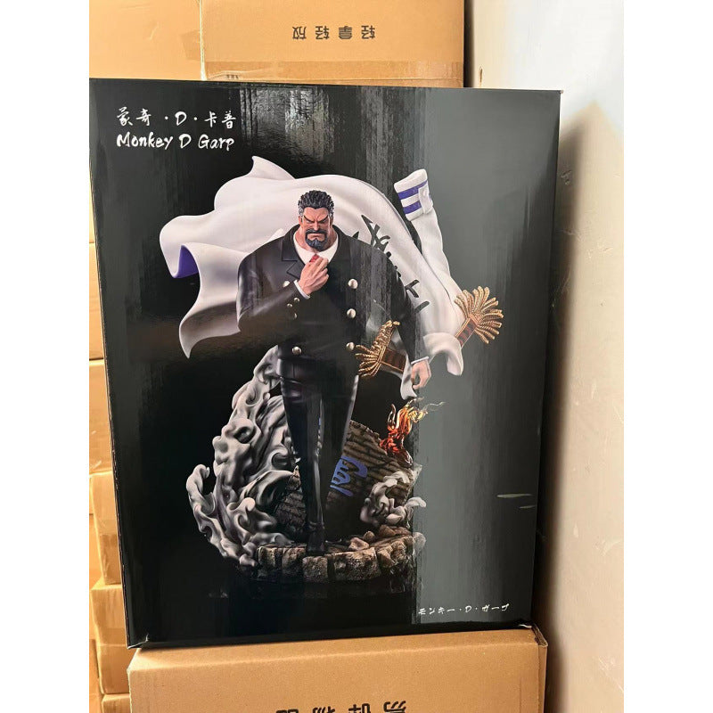 One Piece Garp Vice Admiral three-headed