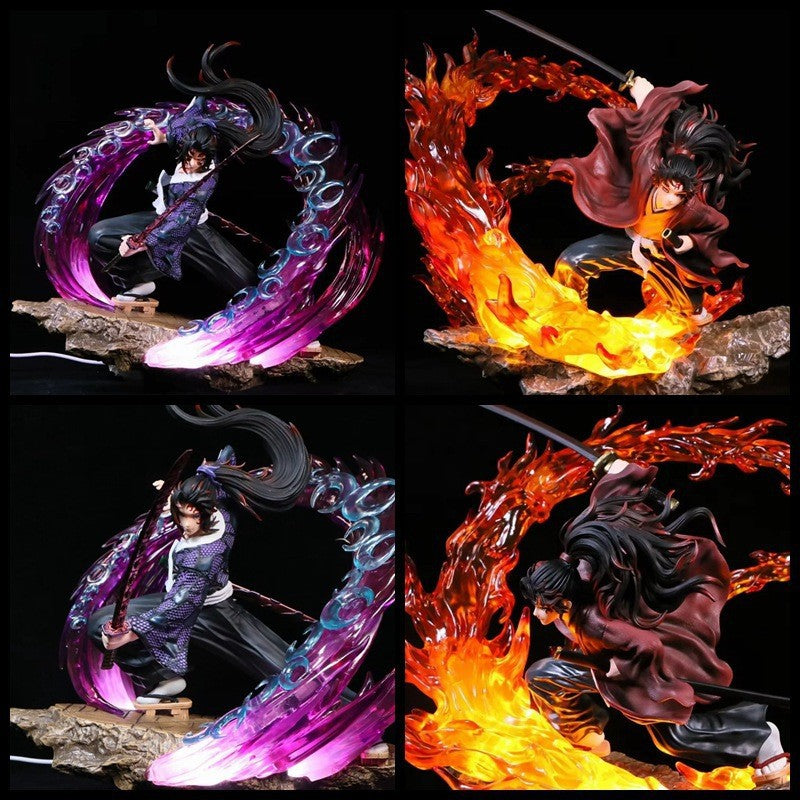 Demon Slayer Kokushibo and Yoriichi Glowing Edition