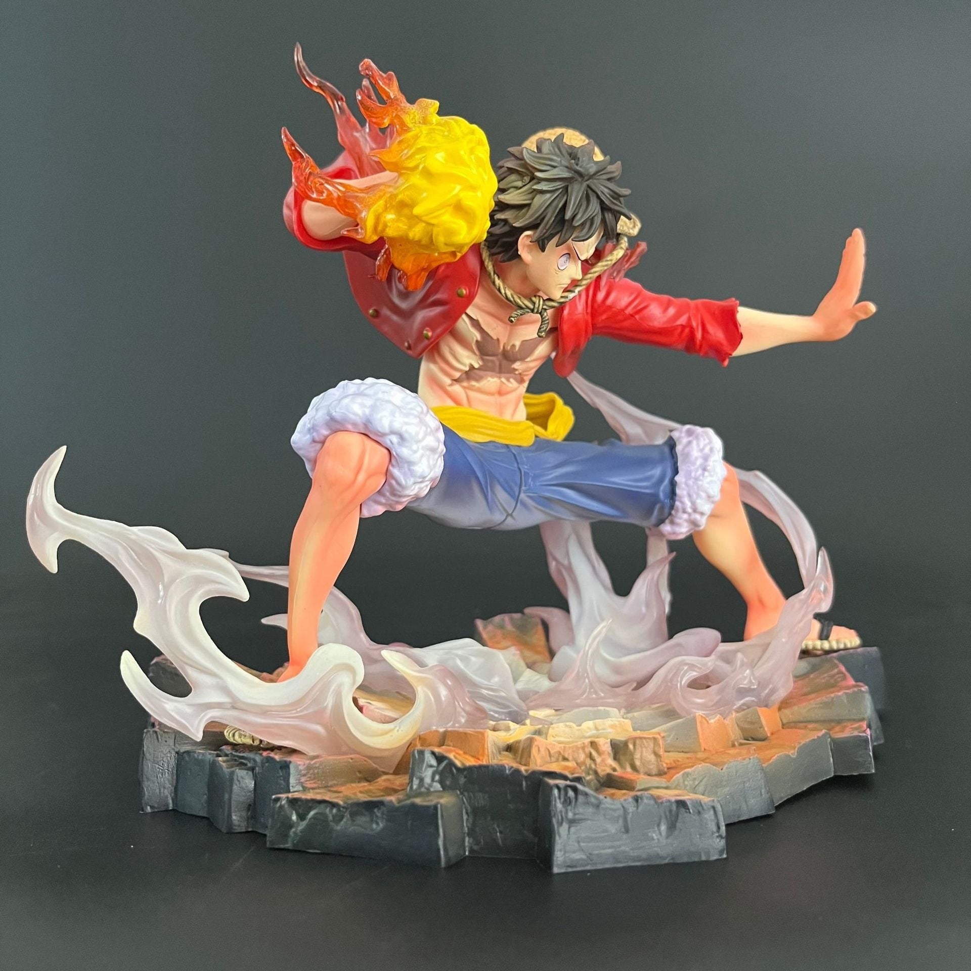 One Piece Luffy Red Hawk