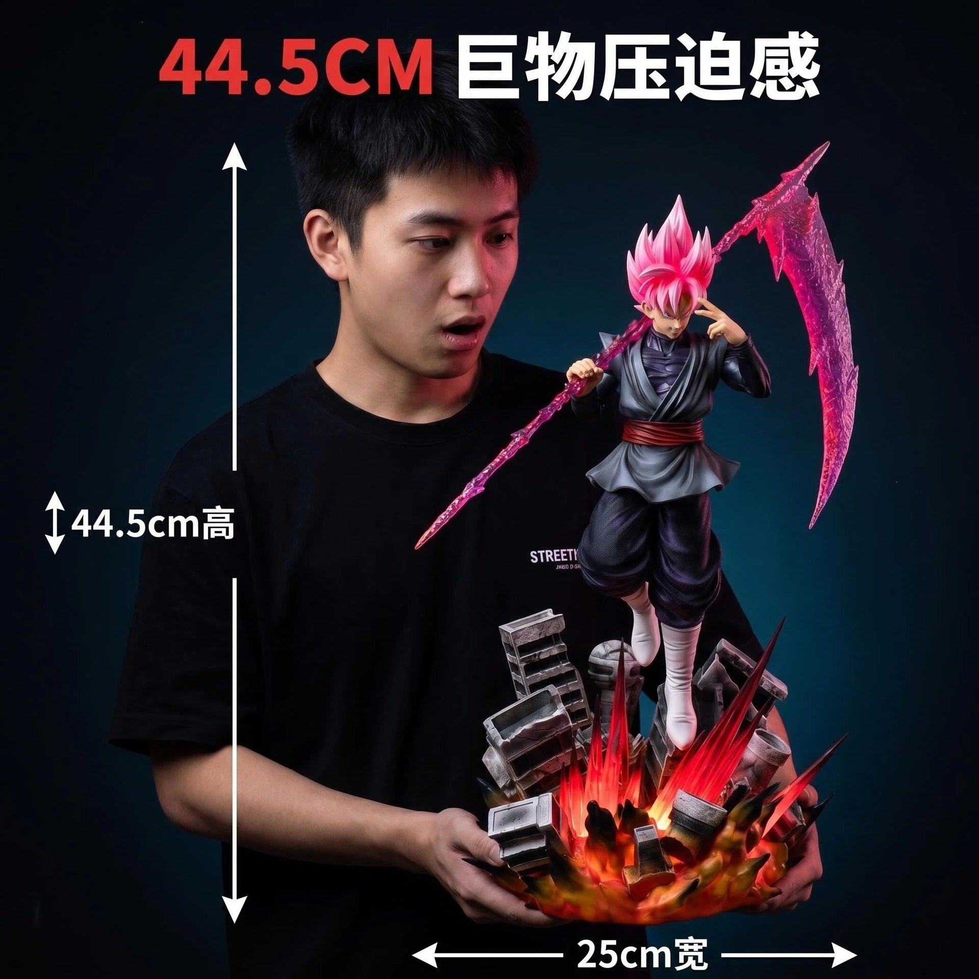Dragon Ball Saiyan pink Black Goku