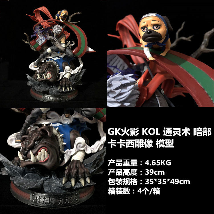 Premium Edition GK Spiritism Shadow Kakashi Premium Edition Statue Figure Model Ornaments Box Wholesale